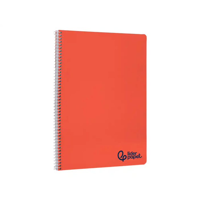 Liderpapel Cuaderno Espiral A5 Wonder Tapa Plástico 80 Hojas 90gr Liso Colores Surtidos 4