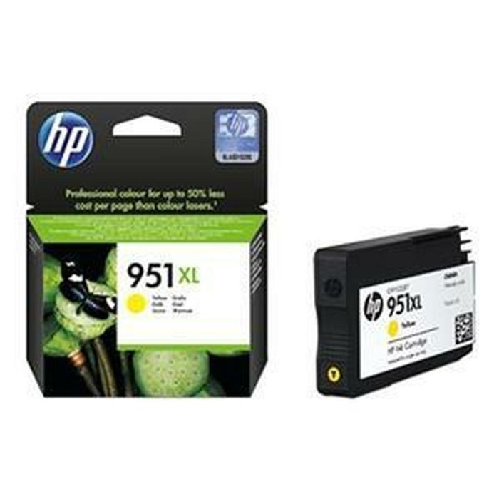 Cartucho de Tinta Original HP 951 XL Amarillo (50 Unidades) 1 Cartucho de Tinta Original HP 951 XL Amarillo (50 Unidades) 1