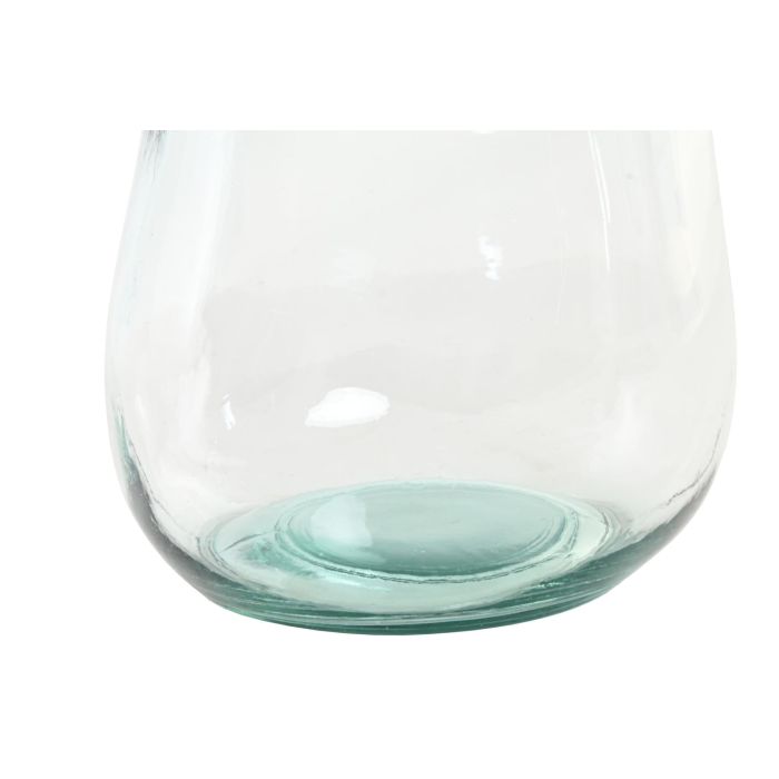 DKD Home Decor Jarrón Urban de Cristal Reciclado Transparente 22x51x22 cm Orgánico 10L 2 DKD Home Decor Jarrón Urban de Cristal Reciclado Transparente 22x51x22 cm Orgánico 10L 2