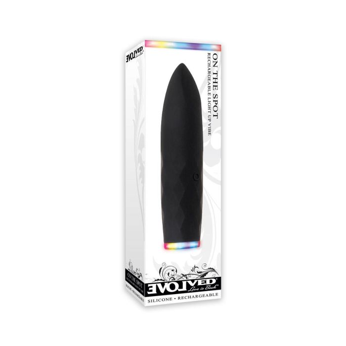 Mini Vibrador Evolved On the Spot Negro 1