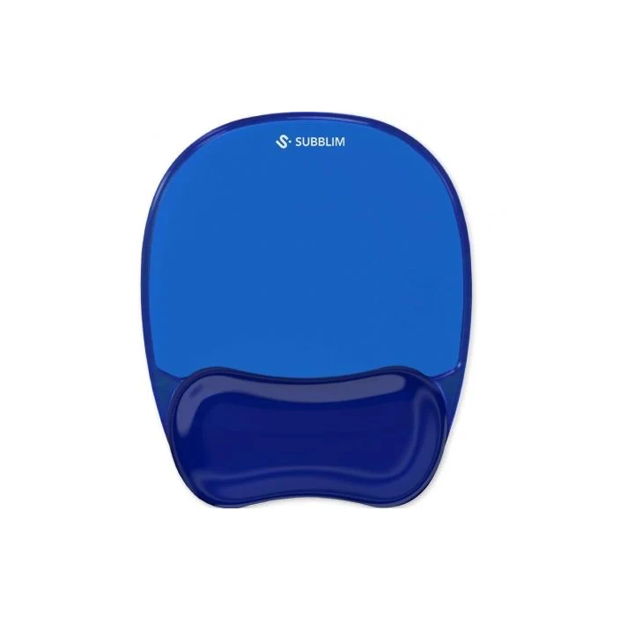 Subblim Alfombrilla Ergonómica Ergo Crystal Flex MousePad Azul Oscuro SUBMP-04E070