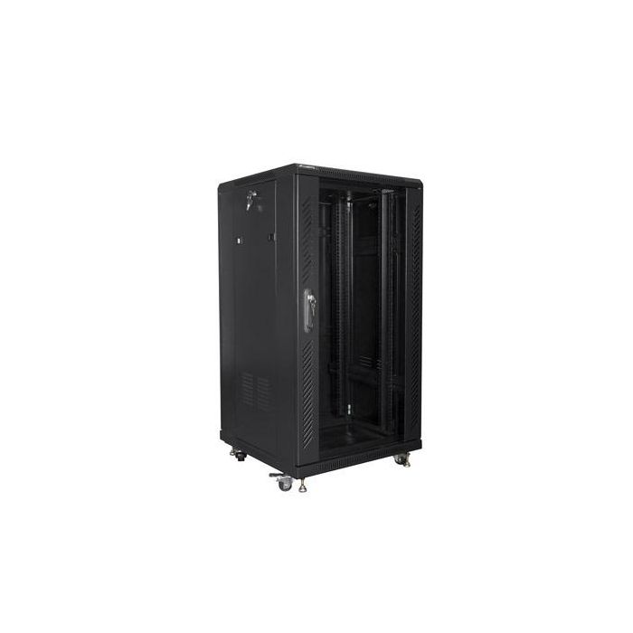 Lanberg FF01-6622-12B armario rack 22U Rack o bastidor independiente Negro 2 Lanberg FF01-6622-12B armario rack 22U Rack o bastidor independiente Negro 2