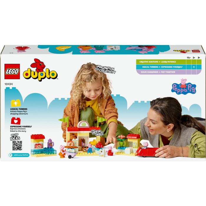 LEGO DUPLO 10434 Set de Juego Supermercado de Peppa Pig – juguete infantil para niños de 2+ años 5