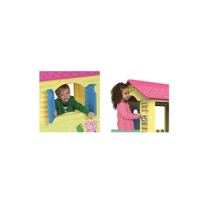Casa peppa pig con hueco para mascotas 84x103x104 cm 12 Casa peppa pig con hueco para mascotas 84x103x104 cm 12