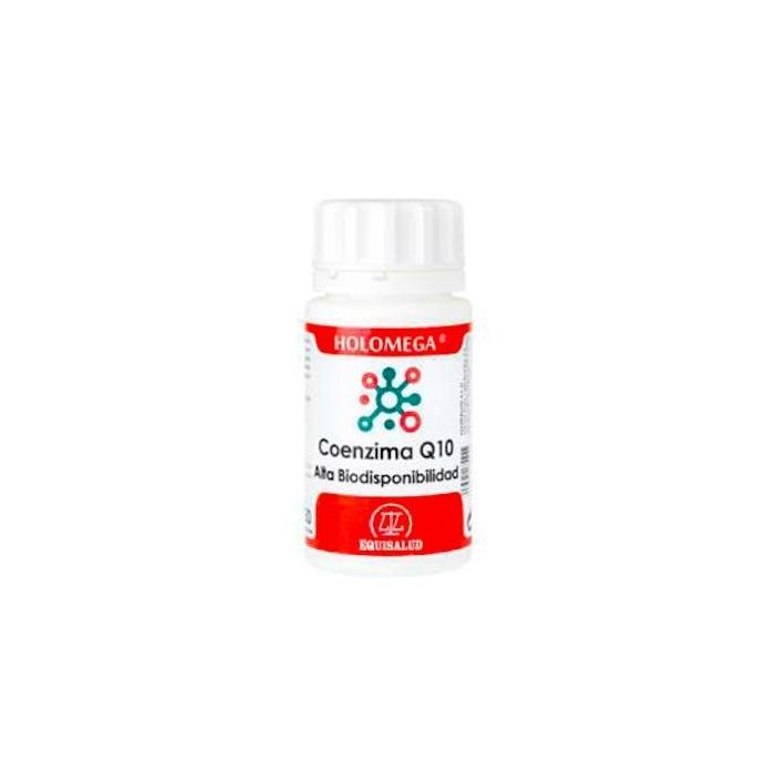 Holomega Coenzima Q10 440mg 50 Cápsulas con CAVAQ10, Alta Biodisponibilidad, Antioxidante y Energía, Apto Veganos