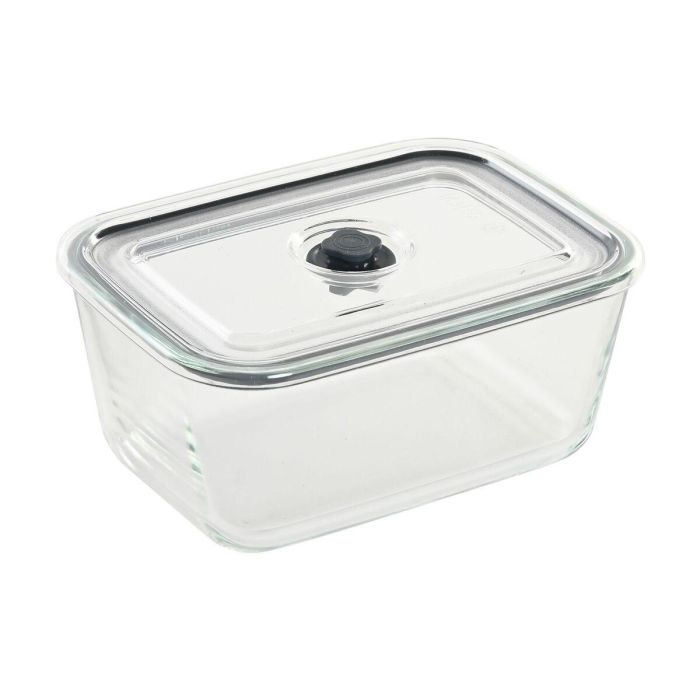 Recipiente Basicos DKD Home Decor Transparente 14.3 x 9 x 20 cm Recipiente Basicos DKD Home Decor Transparente 14.3 x 9 x 20 cm
