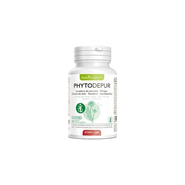 Phytonorm Phytodepur: Depurativo Diente de León y Bardana con Probiótico para Organismo y Piel - 60 Cápsulas