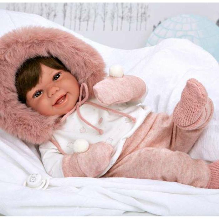 Muñecas Arias Muñeca Elegance 45 cm Zoe Rosa con Manoplas (Muñeco de Peso) 14 Muñecas Arias Muñeca Elegance 45 cm Zoe Rosa con Manoplas (Muñeco de Peso) 14