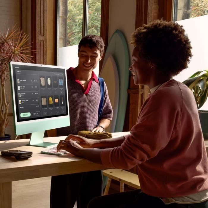 Apple iMac 24 pantalla retina 4.5K 512GB SSD 24GB RAM Chip M4 CPU de 10 núcleos GPU de 10 núcleos Verde (2024) 4 Apple iMac 24 pantalla retina 4.5K 512GB SSD 24GB RAM Chip M4 CPU de 10 núcleos GPU de 10 núcleos Verde (2024) 4