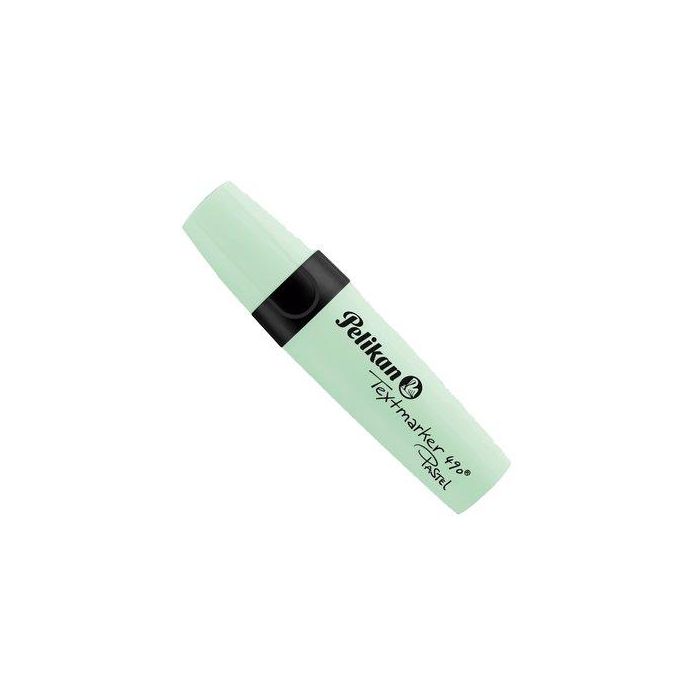 Marcador Fluor Pelikan Textmarker 490 Pastel Verde Agua 10 unidades