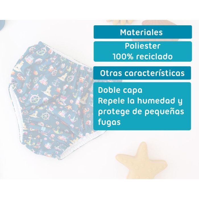 Bañador Upf 50+ Marino 4.5-8 kg 6 Meses 3 Bañador Upf 50+ Marino 4.5-8 kg 6 Meses 3