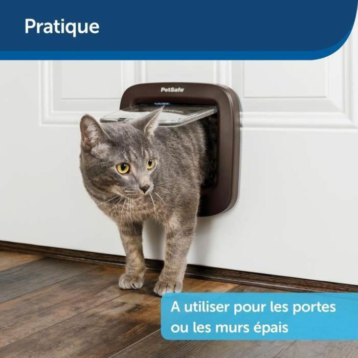 Petsafe Túnel de Extensión para Puerta Microchip Marrón AUC1695976601208 4