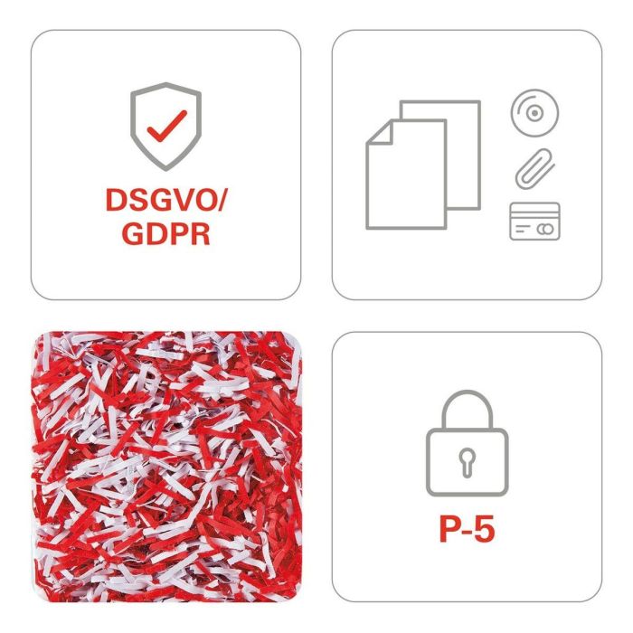 Trituradora de Papel Hsm 1033121 12 Hojas 2 Trituradora de Papel Hsm 1033121 12 Hojas 2