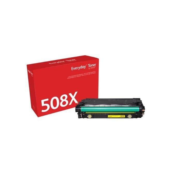 Xerox Everyday Toner Amarillo Para HP Laserjet M553 - 508X - Cf362X - 9.500 Copias Xerox Everyday Toner Amarillo Para HP Laserjet M553 - 508X - Cf362X - 9.500 Copias