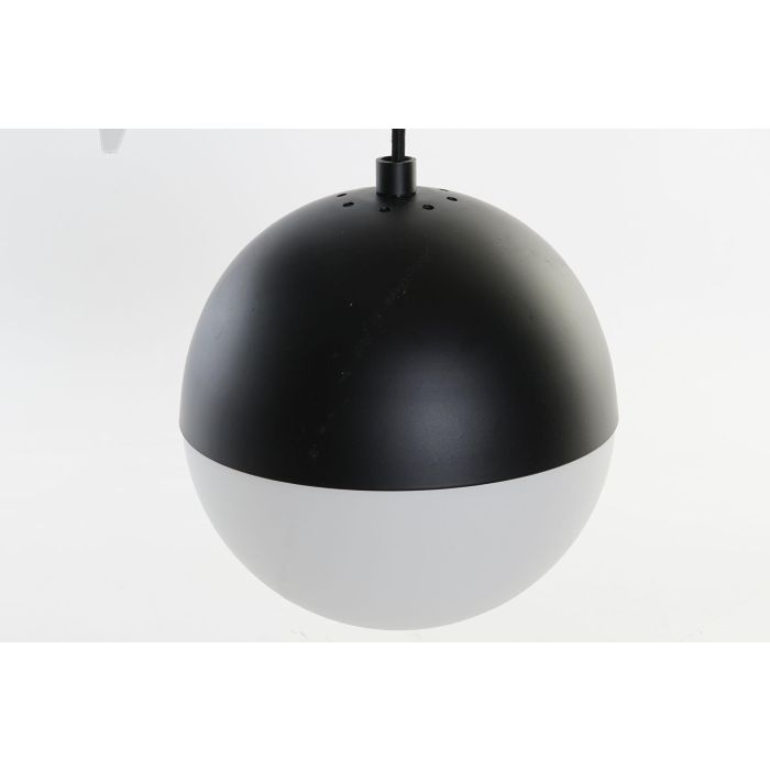 DKD Home Decor Lámpara Techo Moderno Negro Blanco 40 x 80 x 40 cm Metal Cristal 2 DKD Home Decor Lámpara Techo Moderno Negro Blanco 40 x 80 x 40 cm Metal Cristal 2