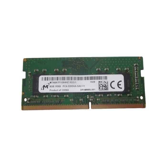 HP Módulo de Memoria RAM 8GB DDR4 SODIMM 3200MHz 1.2V para Portátiles y Dispositivos Compactos