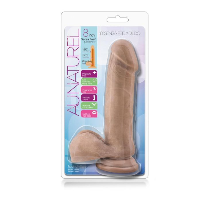 Consolador Realista Blush Au Naturel TPE Ø 4,4 cm (15,2 cm) 1