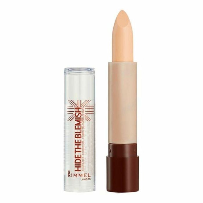 Rimmel London #001-ivory HIDE THE BLEMISH Corrector de Maquillaje Stick Alta Cobertura para Ojeras e Imperfecciones Tono Ivory 4,5g 0 Rimmel London #001-ivory HIDE THE BLEMISH Corrector de Maquillaje Stick Alta Cobertura para Ojeras e Imperfecciones Tono Ivory 4,5g 0