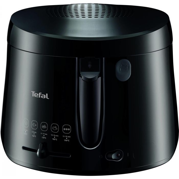 Tefal FF107810 Freidora de Aire Caliente Maxi Fry 2L 1kg Negra con Filtrado y Apagado Automático 1900W