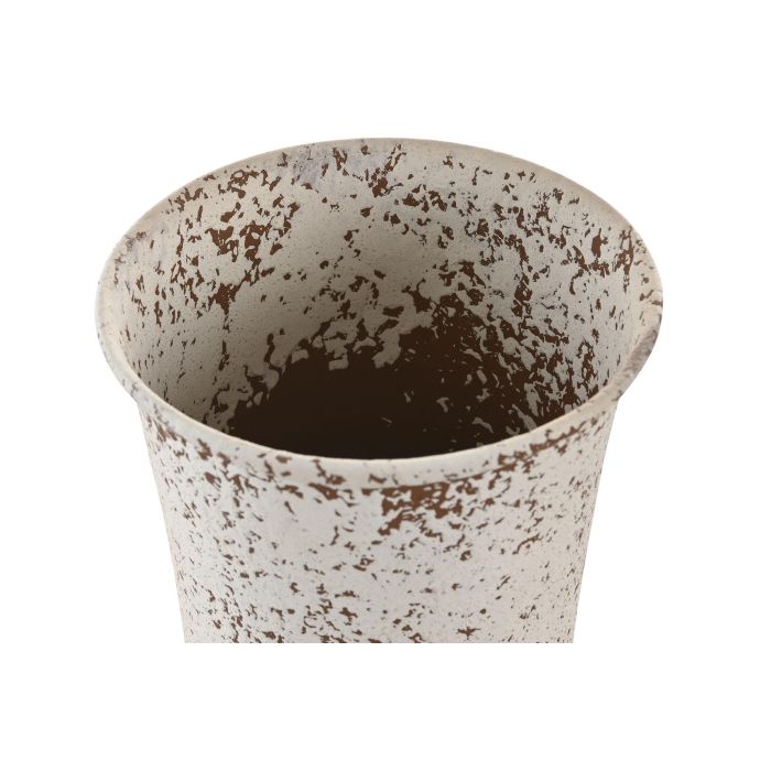 Jarron Vintage DKD Home Decor Beige 20 x 34.5 x 20 cm (4 Unidades) 1 Jarron Vintage DKD Home Decor Beige 20 x 34.5 x 20 cm (4 Unidades) 1