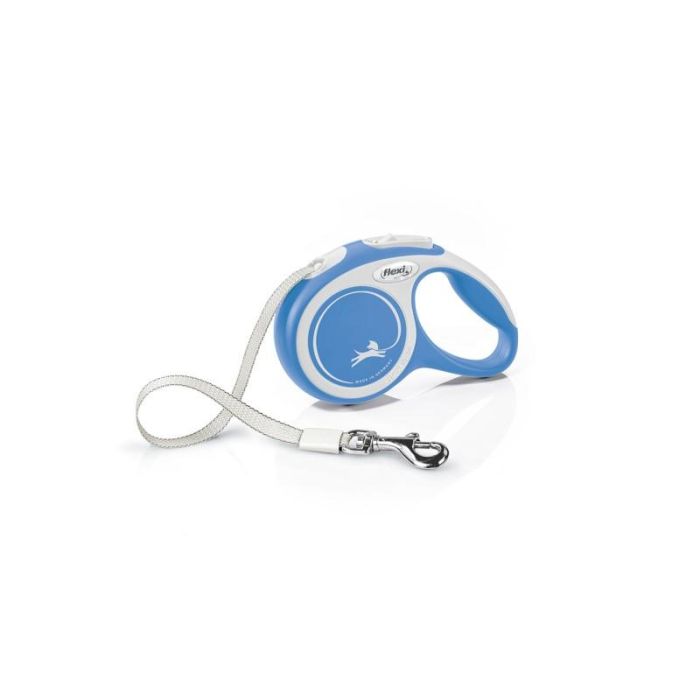 Correa para Perro Flexi NEW COMFORT Azul Talla XS