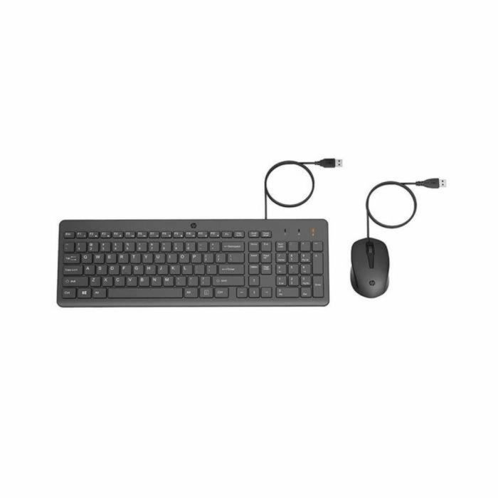 Teclado y Ratón HP 150 Negro 0 Teclado y Ratón HP 150 Negro 0