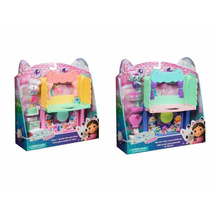 Spin Master Habitaciones Deluxe La Casa de Muñecas de Gabby La Película, Modelos Surtidos, 25,4x25,4x8,13 cm, +3 años 5 Spin Master Habitaciones Deluxe La Casa de Muñecas de Gabby La Película, Modelos Surtidos, 25,4x25,4x8,13 cm, +3 años 5
