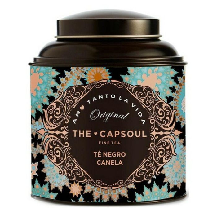 The Capsoul Té Granel Negro Canela 100gr Bebida de Té Negro con Sabor a Canela