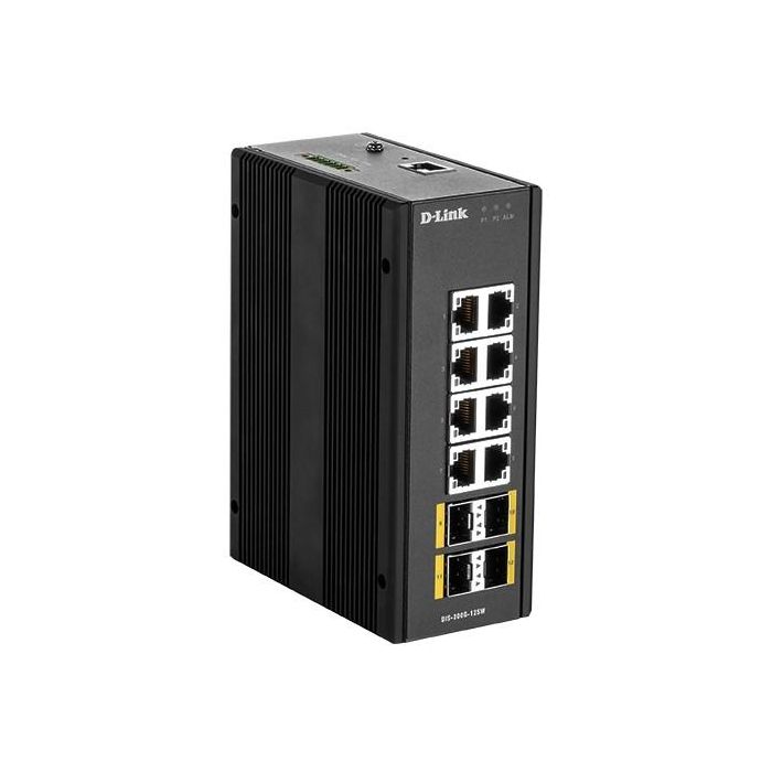 D-Link DIS-300G-12SW 12-Port Gigabit Industrial Switch