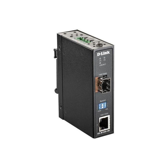 D-Link 10/100/1000 Mbps to SFP Industrial Media, 4 Gbps, IEEE 802.3, Auto-MDI/MDIX D-Link 10/100/1000 Mbps to SFP Industrial Media, 4 Gbps, IEEE 802.3, Auto-MDI/MDIX