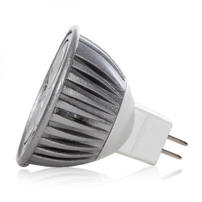 Bombilla LED GU5,3 6W 515Lm 3000ºK 40.000H [CA-MR16-9W-WW] Reemplaza Halógenos Bi-in, Ahorro Energía 90% 1