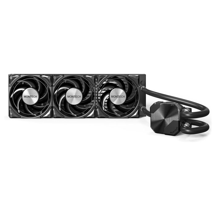 Montech HyperFlow Silent 360 Sistema de Refrigeración Líquida Todo en Uno Negro 3 Ventiladores 12 cm 2