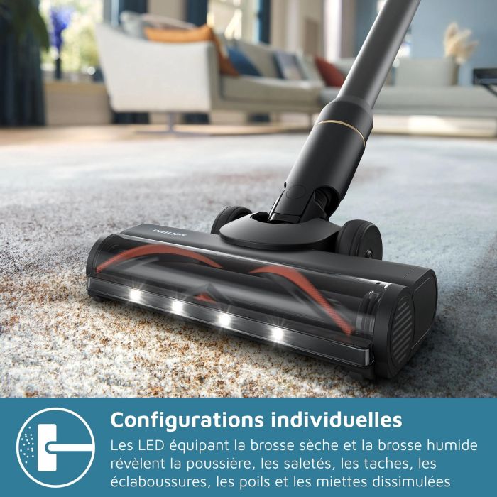 Philips Aspiradora inalámbrica XW7264/11 - 21,6 V - 450 ml - 2500 rpm 3