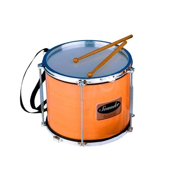 Timbal "sounder" metalizado , en bolsa y pestaña