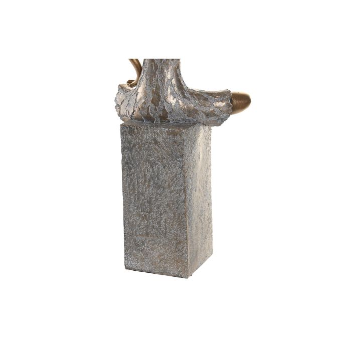 DKD Home Decor Figura Decorativa Moderna de Resina Chica Rojo Azul Gris 12x37x16 cm - Set de 3 Unidades Surtidas 2