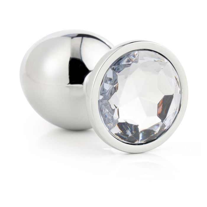 Plug Anal Dream Toys Gleaming Love Plateado 5 Plug Anal Dream Toys Gleaming Love Plateado 5