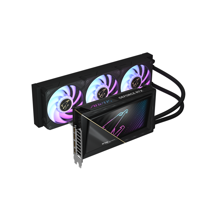 Gigabyte AORUS GeForce RTX 5090 XTREME WATERFORCE 32G Tarjeta Gráfica - 32GB GDDR7, 512 bits, PCI-E 5.0, NVIDIA DLSS 4, GV-N5090AORUSX W-32GD 1