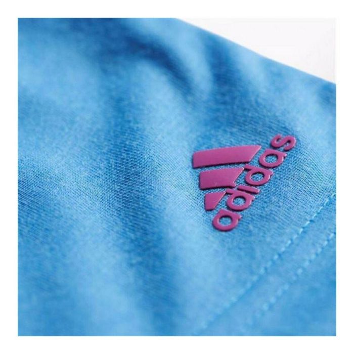 Camiseta de Manga Corta Infantil Adidas Young Ling Azul 1 Camiseta de Manga Corta Infantil Adidas Young Ling Azul 1