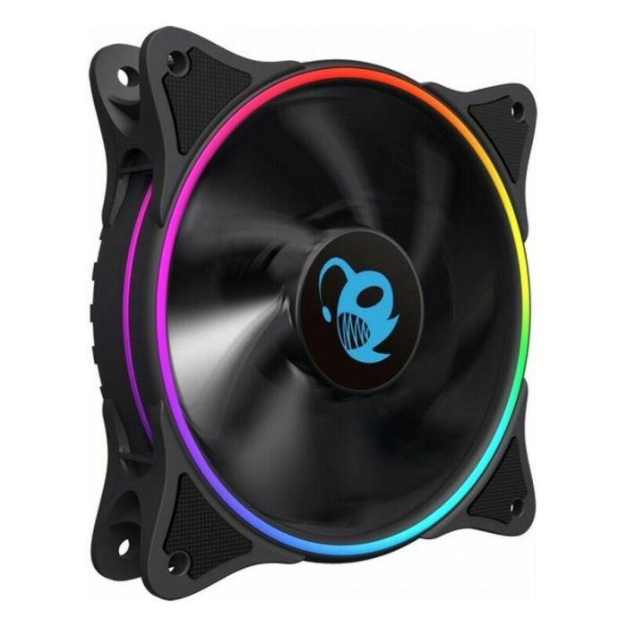 Ventilador de Caja CoolBox DEEP Iris Ø 12 cm 1100 rpm RGB Ø 12 cm 9