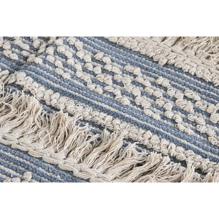 Alfombra Boho DKD Home Decor Azul Blanco 160 x 2 x 230 cm 3