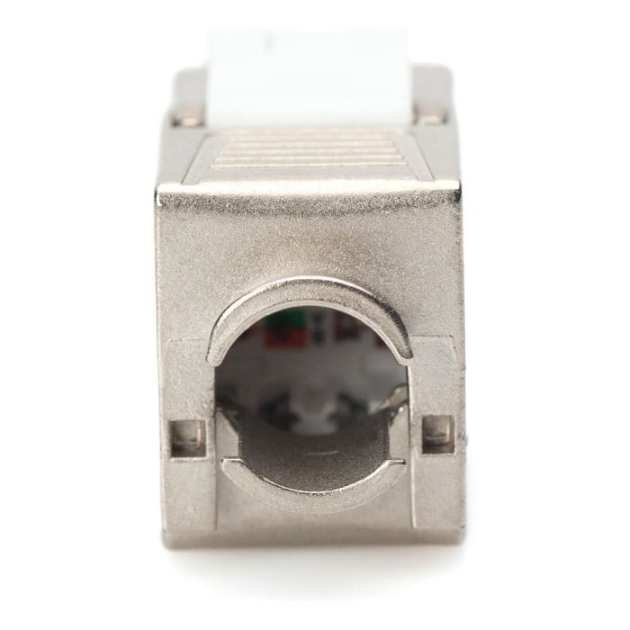 Digitus DN-93615 CAT 6A Keystone Jack, shielded, tool free connection, para instalaciones de red de alta calidad y futuras Digitus DN-93615 CAT 6A Keystone Jack, shielded, tool free connection, para instalaciones de red de alta calidad y futuras