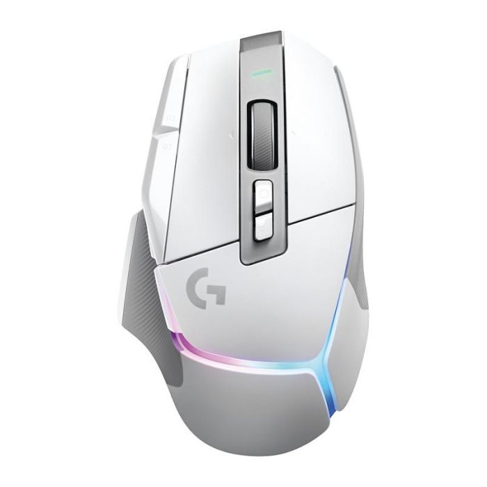Logitech G502 X Plus Ratón Inalámbrico Óptico Blanco 25600 DPI RGB LIGHTSPEED HERO 25K 1