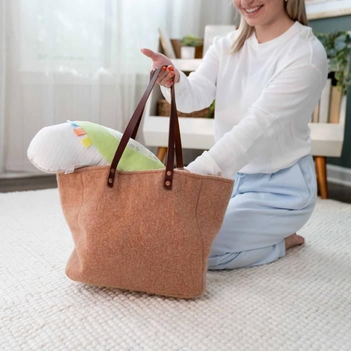 Ingenuity ING0074451173286 Alfombra de Juego para Bebé Sylvi | Juguetes Multisensoriales y Tiempo Boca Abajo 4