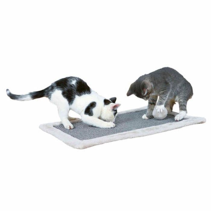 Rascador para Gatos Trixie Gris Gris claro Poliéster Sisal EVA 55 × 35 cm 0 Rascador para Gatos Trixie Gris Gris claro Poliéster Sisal EVA 55 × 35 cm 0