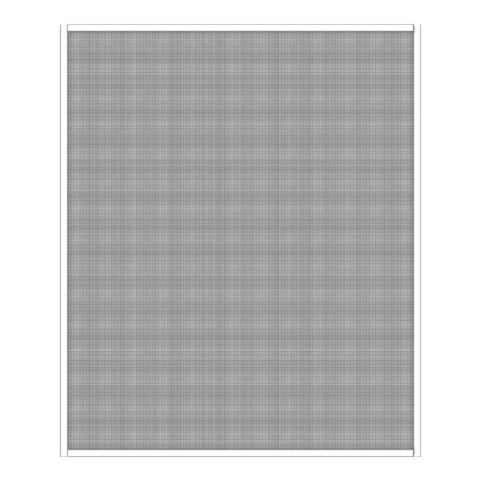 Schellenberg Mosquitera Easy Click 100x120cm Fibra de Vidrio 70470 - Resistente UV y Polen, Blanco/Antracita