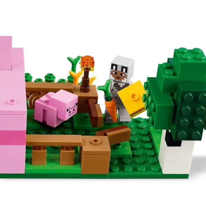 Juego de construccion la casa-cerdo bebé lego minecraft 3 Juego de construccion la casa-cerdo bebé lego minecraft 3