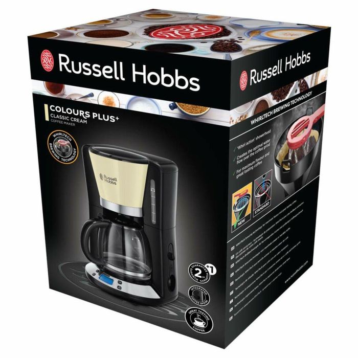 Cafetera de Goteo Russell Hobbs 24033-56 1100 W 15 Tazas Crema 6