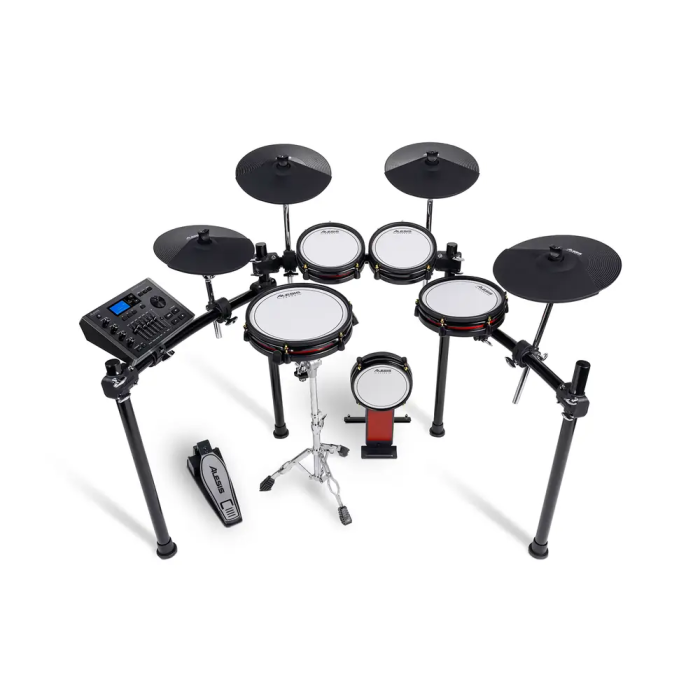 Alesis Crimson III Kit de Batería Electrónica con Pads de Malla, Módulo de 470 Sonidos y Bluetooth 1
