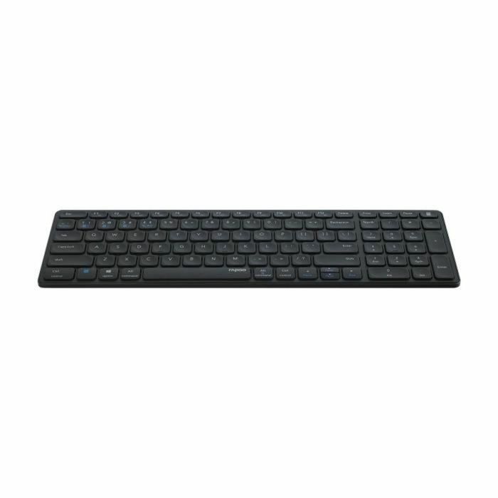 Conjunto de teclado y ratón - RAPOO - 9700M - Inalámbrico - AZERTY - Ultrafino - Negro 2 Conjunto de teclado y ratón - RAPOO - 9700M - Inalámbrico - AZERTY - Ultrafino - Negro 2
