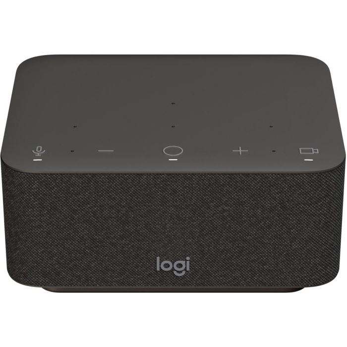 Logitech Logi Dock para UC, Estación de Acoplamiento USB-C, 4K Ultra HD, Altavoces, Grafito 1
